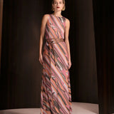 VESTIDO MIDI COM CINTO DE CORDÃO - UNICA - 199478DCB