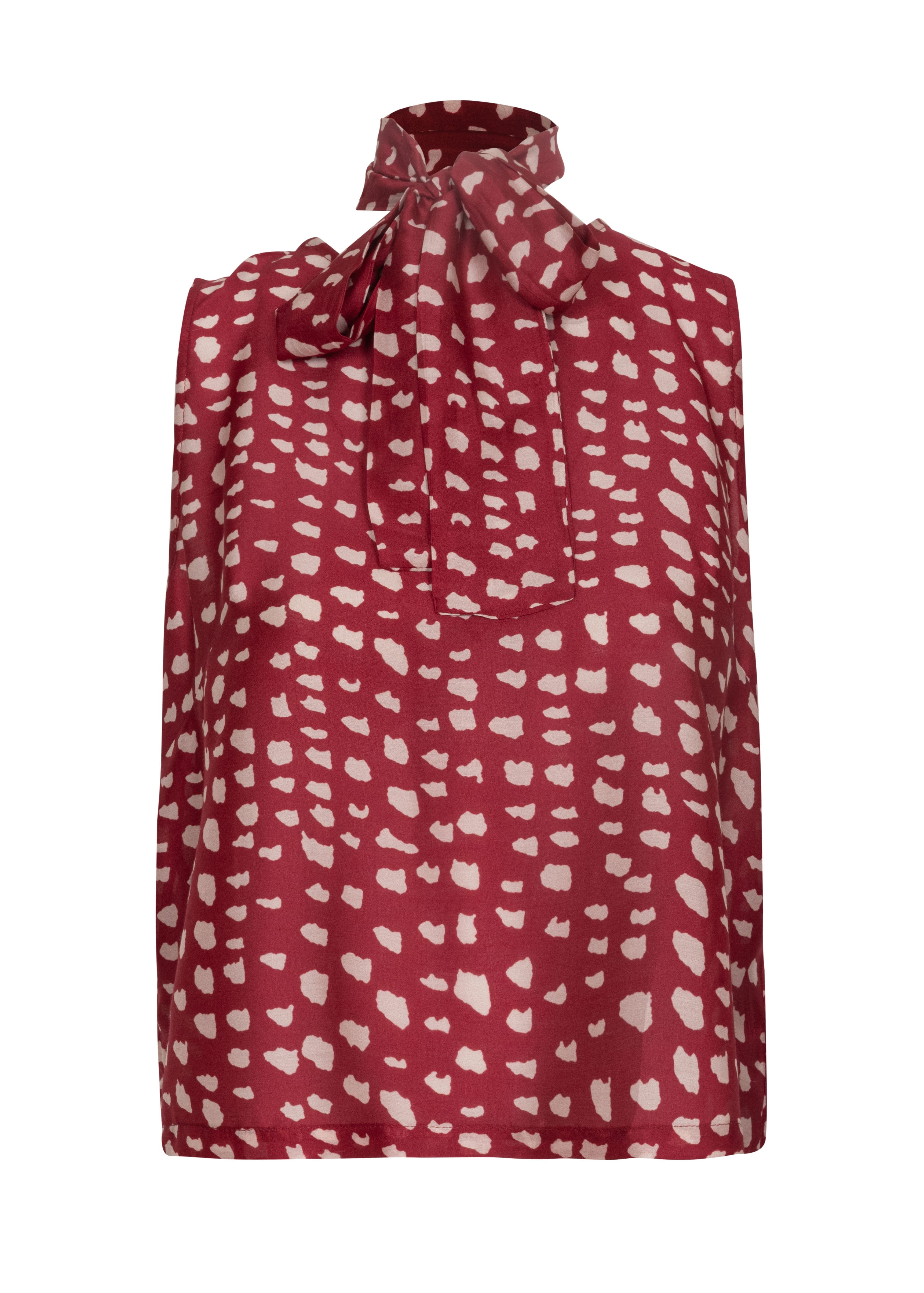 BLUSA S/ MANGAS E ECHARPE - UNICA - 199085FGM